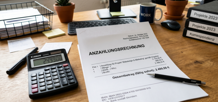 Vorsteuerabzug aus nicht erstatteter Anzahlung